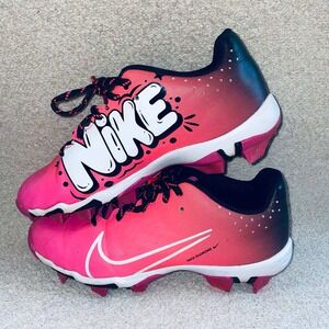 Nike Kids Pink Black Gradient Cleats